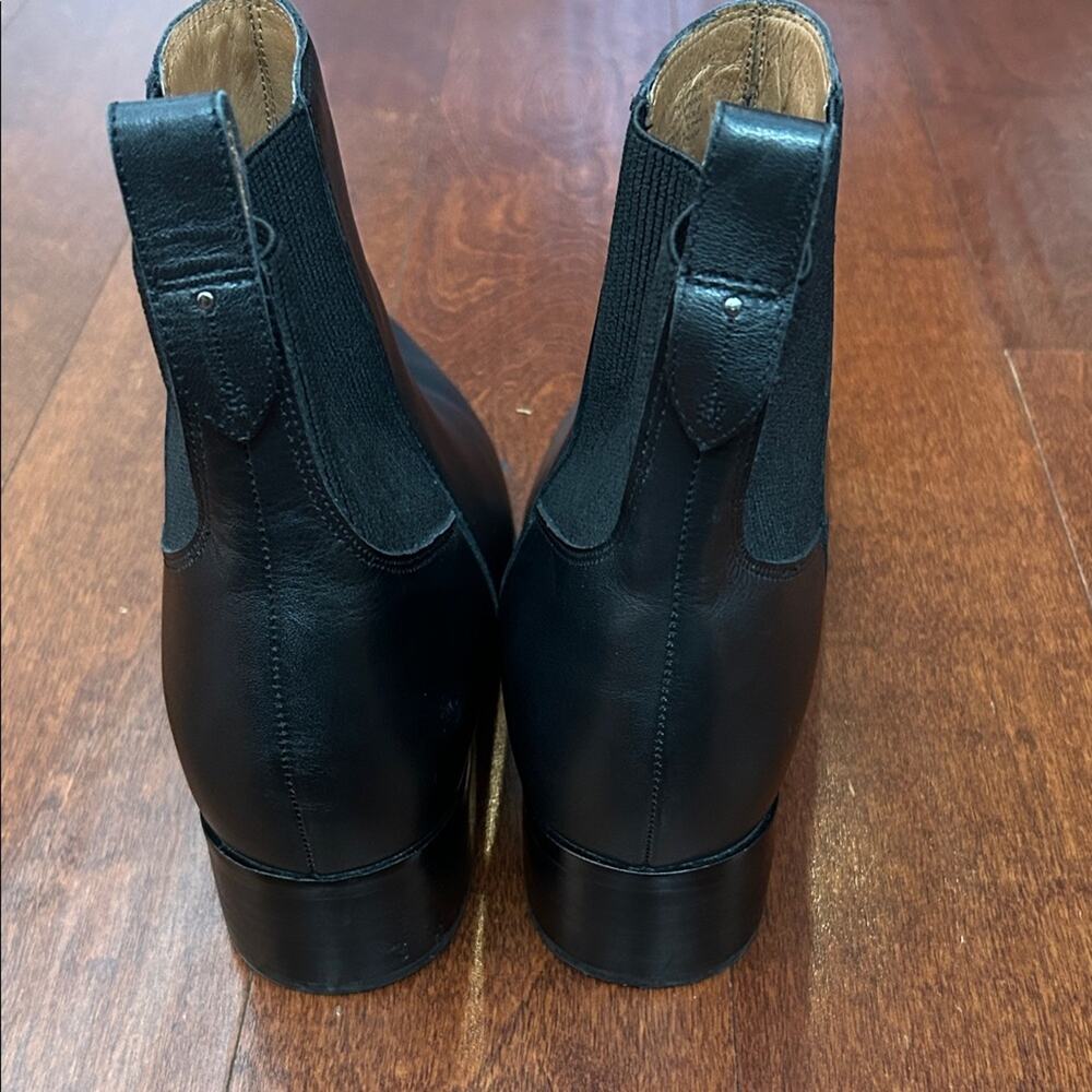 Frankie4 “Nina” Black Leather Pointed Toe Ankle Boots, Size 11 - Picture 13 of 15
